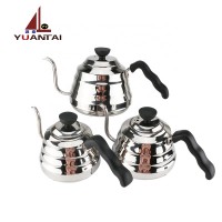 European hot style custom logo coffeepot Stainless steel Functional Coffeepot