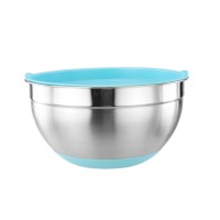 Custom logo home goods kitchen round multiple sizes stainless steel mixing bowl for sale