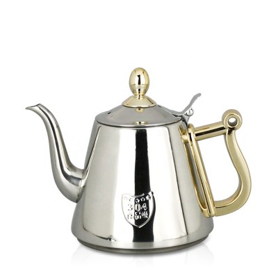 Hottest 1.2 Liter High Quality Water Boiling Teapot Stainless Steel Coffee Pour Over Kettle